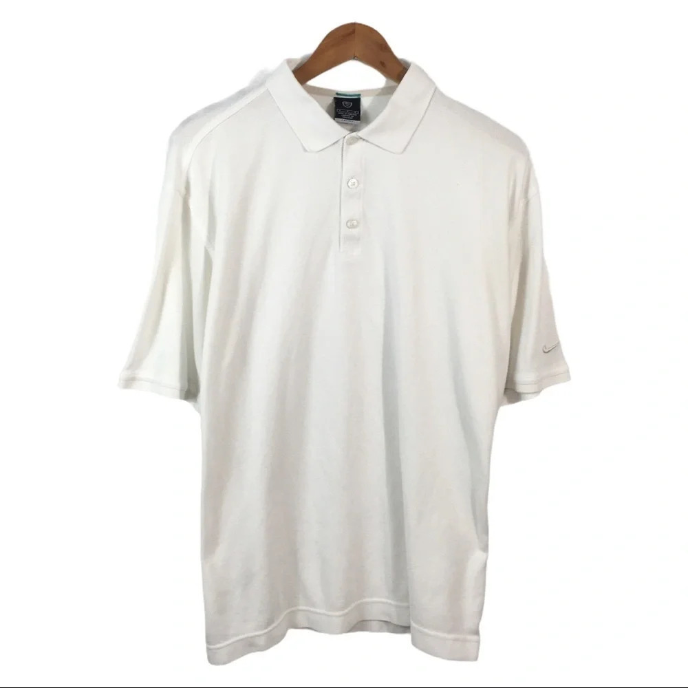 PO327 Nike Dri Fit Golf Athletic Polo Shirt L